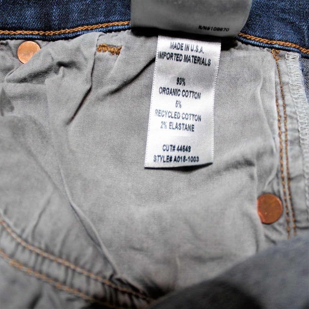 Agolde X Armour Vert Sophie Crop High Rise Jeans - Picture 11 of 12